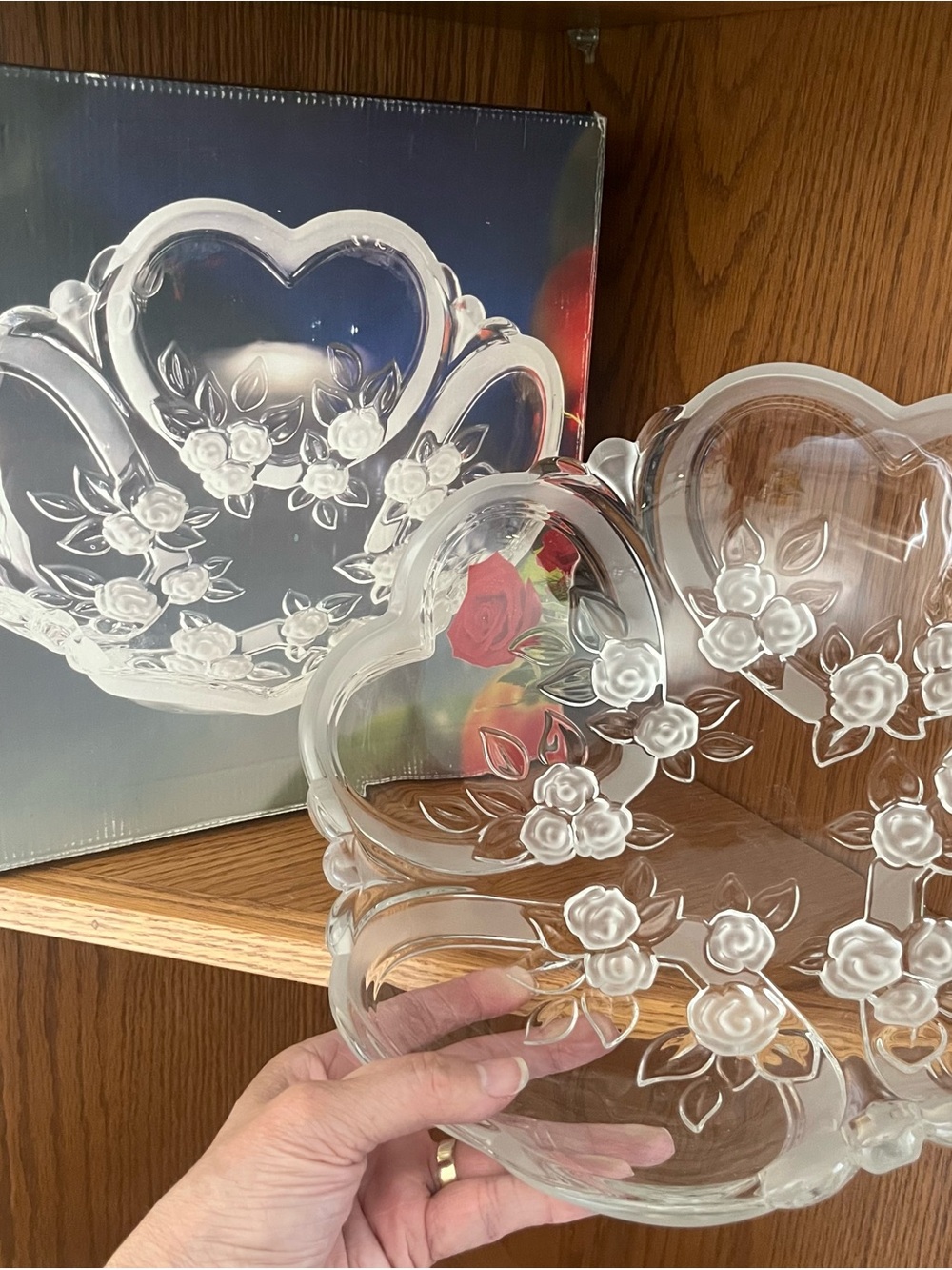 Studio Nova sweetheart crystal bowl